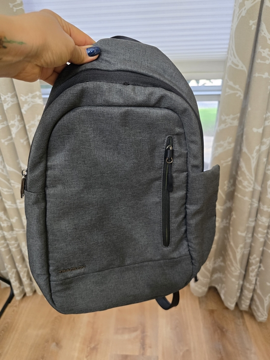 Travelon Handbags - Travelon Gray Everyday Anti-Theft Sling Backpack